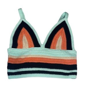 Zara Crochet Knit Top